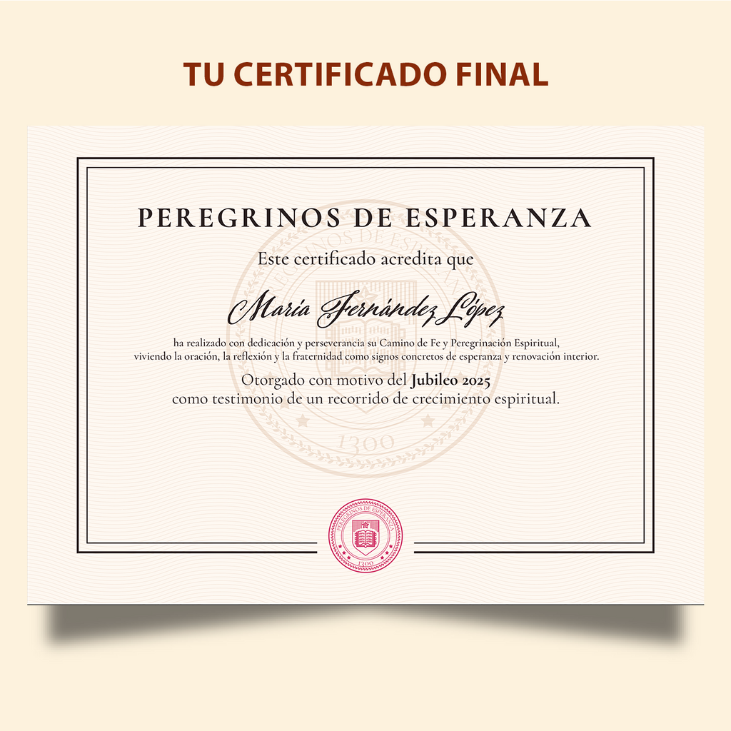 Libro digital "Peregrinos de la esperanza – Jubileo 2025"